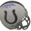 Bill Polian Autographed Indianapolis Colts Riddell Mini Helmet HOF JSA 15172