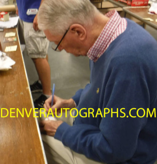 Jim Bunning Autographed/Signed Detroit Tigers OML Baseball PG 6/21/64 JSA 15248