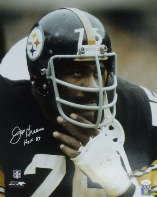 Joe Greene Autographed/Signed Pittsburgh Steelers 16x20 Photo JSA 15251 PF