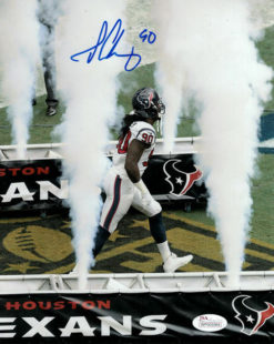 Jadeveon Clowney Autographed/Signed Houston Texans 8x10 Photo JSA 15274
