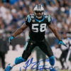 Thomas Davis Autographed/Signed Carolina Panthers 8x10 Photo JSA 15279