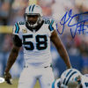 Thomas Davis Autographed/Signed Carolina Panthers 8x10 Photo JSA 15280