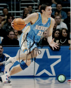 Eduardo Najera Autographed Denver Nuggets 8x10 Photo 15318