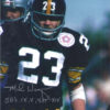 Mike Wagner Autographed/Signed Pittsburgh Steelers 8x10 Photo 15358