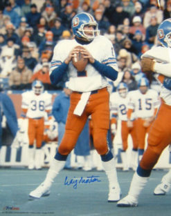 Craig Morton Autographed/Signed Denver Broncos 16x20 Photo 15375