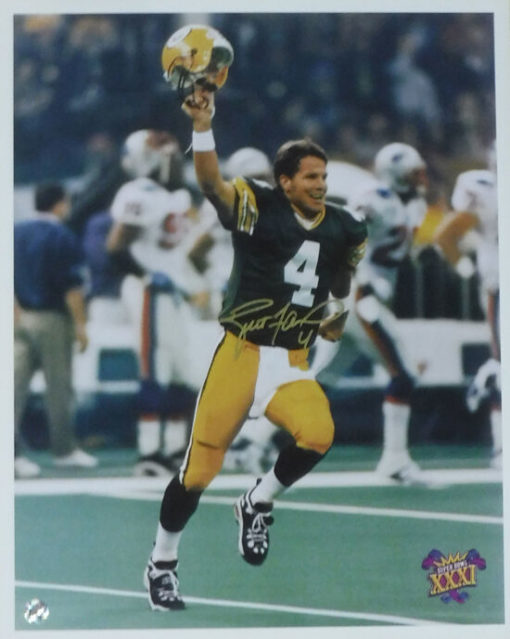 Brett Favre Autographed Green Bay Packers 16x20 Photo Super Bowl XXXI 15397