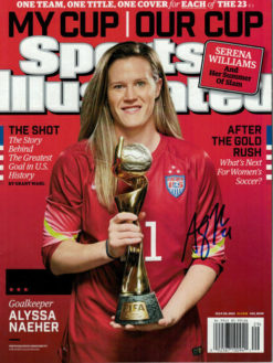 Alyssa Naeher Autographed USA Soccer 2015 Sports Illustrated World Cup 15525