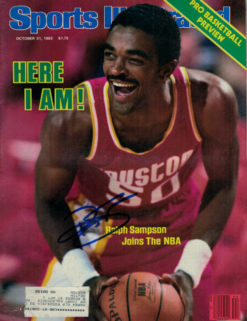 Ralph Sampson Autographed Houston Rockets Oct 1983 Sports Illustrated 15550