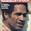 O.J. Simpson Signed Buffalo Bills Dec 1976 Pro Quarterback Magazine JSA 15554