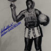 Meadowlark Lemon Autographed Harlem Globetrotters 16x20 Photo BAS 15645