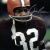 Jim Brown Autographed/Signed Cleveland Browns 8x10 Photo JSA 15687