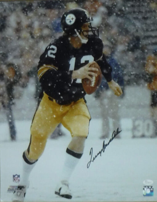 Terry Bradshaw Autographed/Signed Pittsburgh Steelers 16x20 Photo JSA 15689