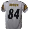 Antonio Brown Autographed Pittsburgh Steelers White XL Jersey JSA 16489