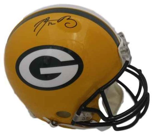 Aaron Rodgers Autographed/Signed Green Bay Packers Authentic Helmet FAN 16731