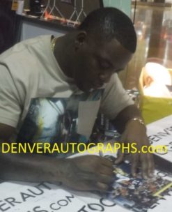 Clinton Portis Autographed/Signed Denver Broncos 8x10 Photo JSA 16812 PF