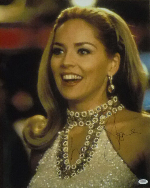 Sharon Stone Autographed/Signed Casino 16x20 Photo Close Up PSA 16839