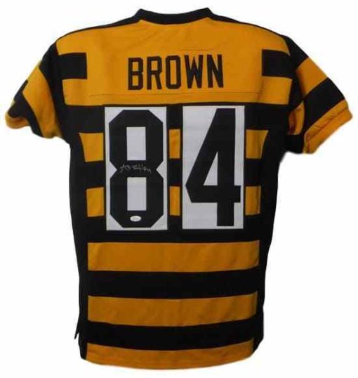 Antonio Brown Autographed Pittsburgh Steelers Alternate XL Jersey JSA 16851