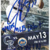 Jon Gray Autographed Colorado Rockies Ticket Stub MLB Debut & 1st Win JSA 16869
