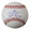 Jon Gray Autographed Colorado Rockies OML Baseball 16Ks 9/17/16 JSA 16872