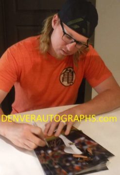 Jon Gray Autographed/Signed Colorado Rockies 8x10 Photo JSA 16873 PF
