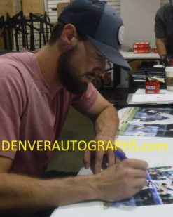 David Dahl Autographed/Signed Colorado Rockies 8x10 Photo JSA 16884 PF