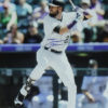 David Dahl Autographed/Signed Colorado Rockies 16x20 Photo JSA 16887