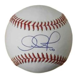 Adam Jones Autographed Baltimore Orioles OML Baseball 16898