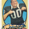 Jim Otto Autographed/Signed Oakland Raiders 1970 Topps  #116 Trading Card 16905