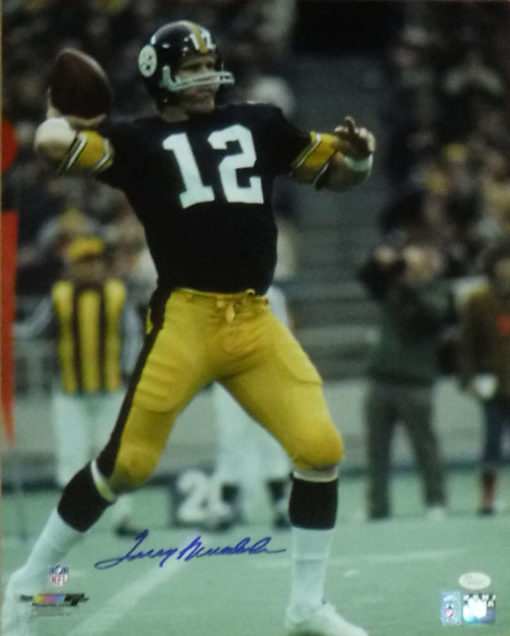 Terry Bradshaw Autographed/Signed Pittsburgh Steelers 16x20 Photo JSA 16907 PF