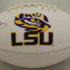 Odell Beckham Jr. Autographed/Signed LSU Tigers Logo Football JSA 16911