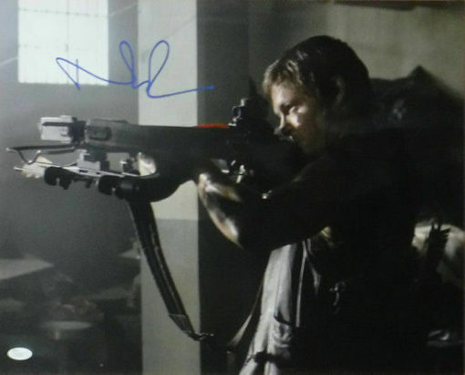Norman Reedus Autographed The Walking Dead Daryl Dixon 16x20 Photo JSA 16955