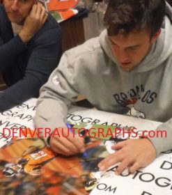 Trevor Siemian Autographed/Signed Denver Broncos 16x20 Photo JSA 16997 PF