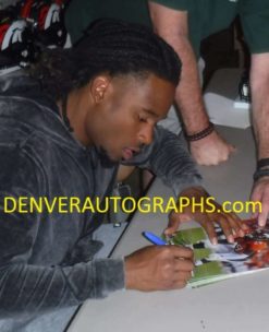 Bradley Roby Autographed/Signed Denver Broncos 8x10 Photo JSA 17011 PF