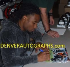 Bradley Roby Autographed/Signed Denver Broncos 8x10 Photo JSA 17012