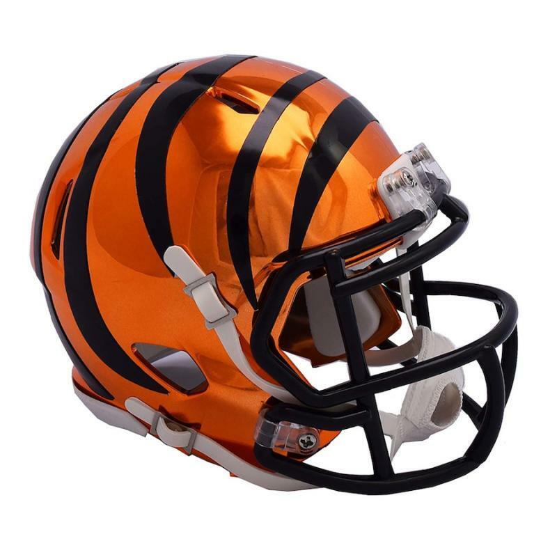 Cincinnati Bengals Riddell Chrome Alternate Speed Mini Helmet 17178