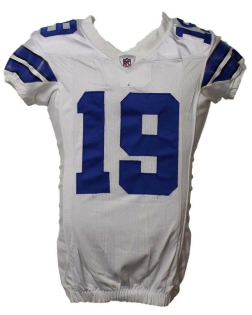 Miles Austin Dallas Cowboys Game Issued White Jersey 17717