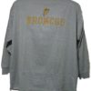 Denver Broncos NFL Team Apparel Long Sleeve Size 4XL Gray T-shirt 18488