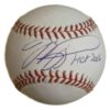 Mike Piazza Autographed New York Mets OML Baseball HOF PSA 18731