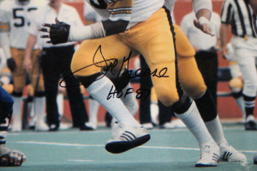 Joe Greene Autographed/Signed Pittsburgh Steelers 16x20 Photo HOF 18780 PF