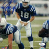 Peyton Manning Autographed/Signed Indianapolis Colts 8x10 Photo JSA 18829 PF
