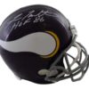 Fran Tarkenton Autographed Minnesota Vikings Replica Helmet HOF JSA 18880