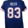 Andre Reed Autographed/Signed Buffalo Bills Blue XL Jersey JSA 18892