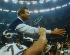 Mike Ditka Autographed/Signed Chicago Bears 16x20 Photo JSA 19012 PF
