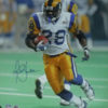 Marshall Faulk Autographed/Signed Los Angeles Rams 16x20 Photo JSA 19022 PF