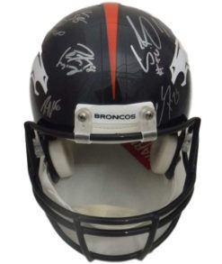 Rod Smith Signed Broncos Full-Size Helmet Inscribed "2x SB Champs" JSA COA Accessoires Hoeden & petten Helmen Sporthelmen 