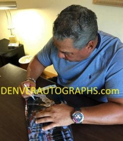 Andres Galarraga Autographed/Signed Colorado Rockies 8x10 Photo JSA 19051 PF