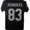 Ted Hendricks Autographed/Signed Oakland Raiders XL Black Jersey JSA 19072