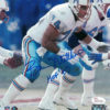 Bruce Matthews Autographed Houston Oilers 8x10 Photo HOF 07 JSA 19095