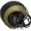 Orlando Pace Autographed/Signed St Louis Rams Mini Helmet HOF JSA 19118