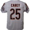 Kadeem Carey Autographed/Signed Chicago Bears White XL Jersey JSA 19190